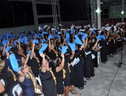 Usadema em apresentação no Castelo do Desfiladeiro