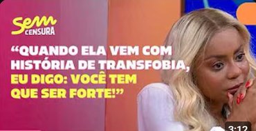 Cariúcha se emociona no #SemCensura ao falar de sua relação com sua filha, Mirella