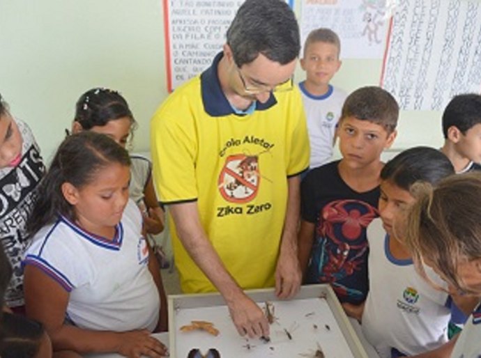 Projeto Zika Zero chega à escola Marizete Correia