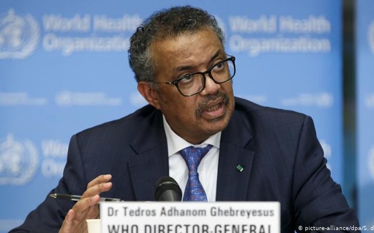 OMS: coronavírus não está sob controle na maior parte do mundo, diz diretor-geral