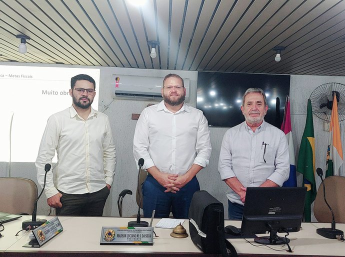 Prefeitura de Palmeira apresenta metas fiscais do primeiro quadrimestre em audiência pública