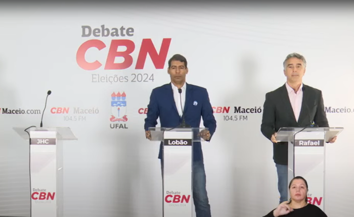 Prefeito JHC não foi e nem justificou ausência no debate da CBN que contou com Lobão e Rafael Brito