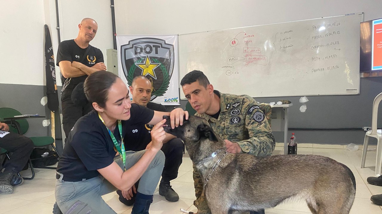 Militar alagoana conquista primeiro lugar em curso com cães no Espírito Santo