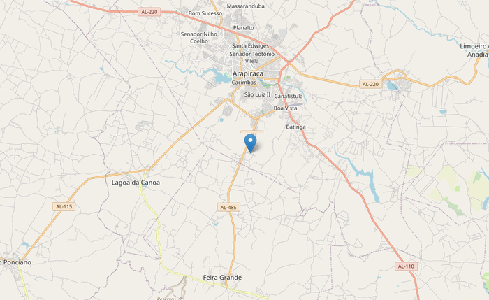 Tremor de 2,1 graus no dia 25 assustou moradores de Arapiraca Tremor de 2,1 graus no dia 25 assustou moradores de Arapiraca