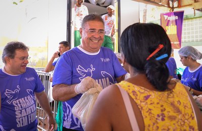 Prefeitura de São Miguel dos Campos distribui mais de 30 mil kits do “Semana Santa Sem Fome”