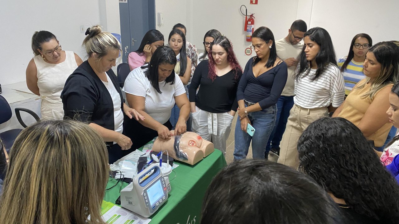 Hospital Geral do Estado capacita profissionais sobre o tratamento de pele e feridas