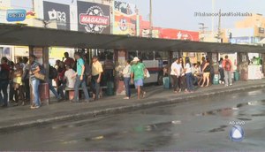 Frota de ônibus é reduzida em 30% nesta quinta-feira na capital
