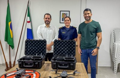 Semsc recebe novos drones para reforçar operações de segurança em Maceió