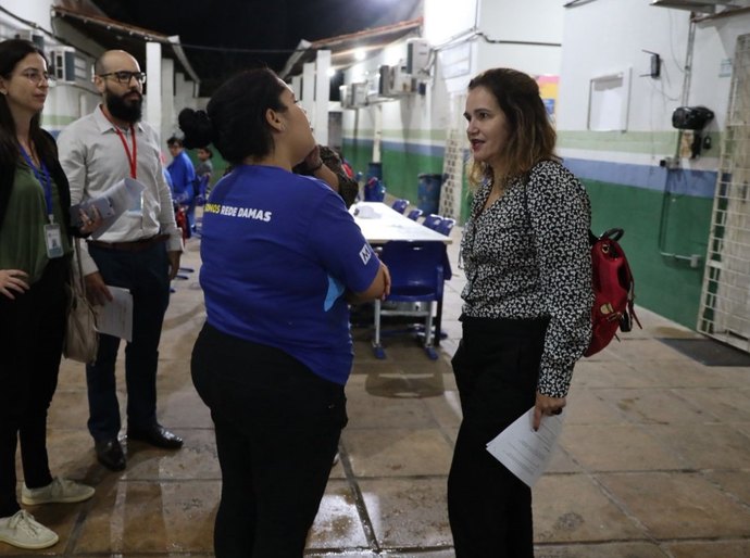 Fiscalização do MPAL sobre programa EJAI chega a uma das escolas mais precárias de Maceió