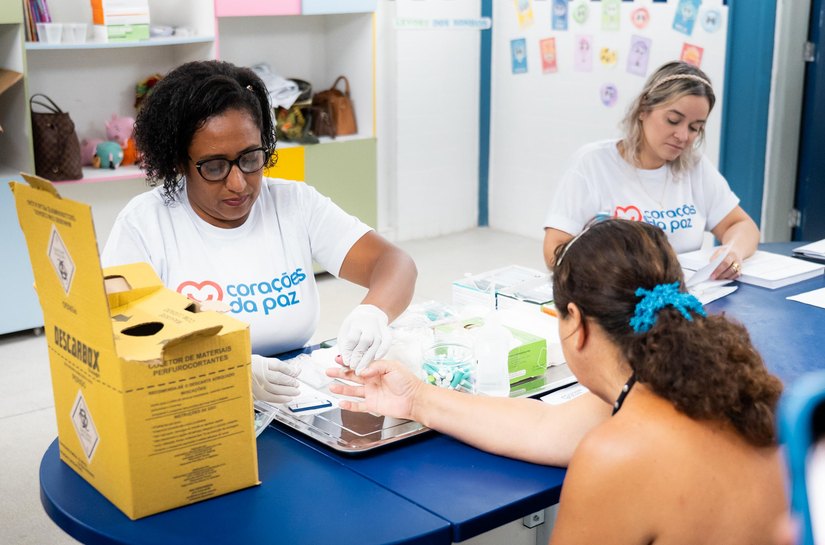Corações da Paz nas Escolas leva diversos serviços gratuitos a Arapiraca
