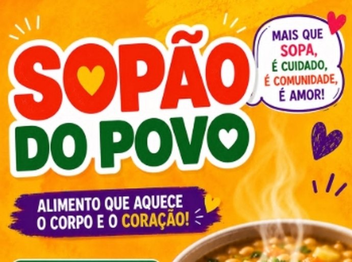 Prefeitura de Palmeira realizará “Sopão do Povo” em Lagoa do Caldeirão e Lages do Caldeirão nesta terça (7)