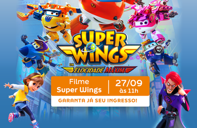 Kinoplex Azul: sessão adaptada para pessoas no espectro autista deste mês irá exibir “Super Wings”