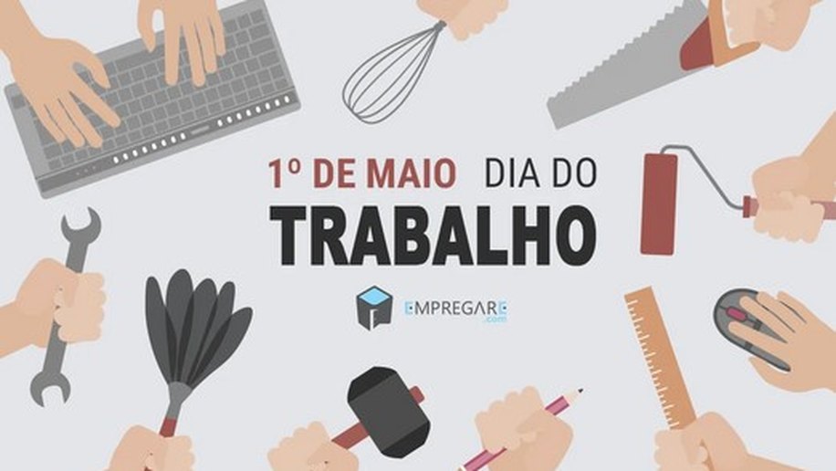 Números negativos impedem celebração do Dia do Trabalhador