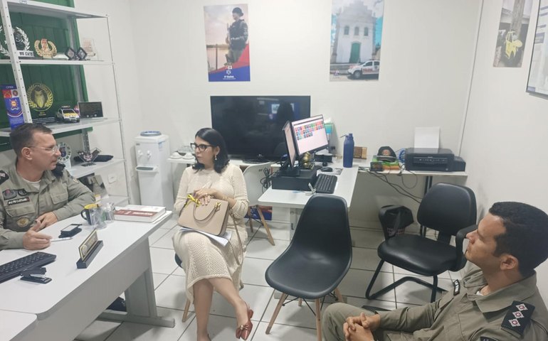 Polícia Militar e Ministério Público discutem atuação da Corporação em Marechal Deodoro