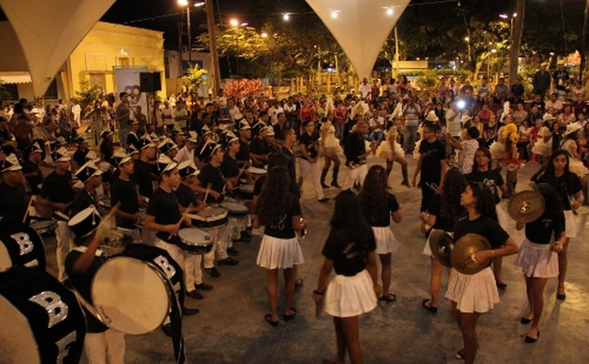 Arapiraca: Prefeita prestigia lançamento da Mostra de Bandas e Fanfarras