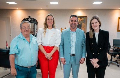 Paulo Dantas ressalta apoio a Abrahão Moura e Manu Moura no Litoral Norte