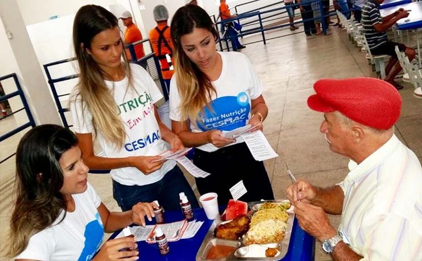 Maceió: Semas promove ação de nutrição no Restaurante Popular