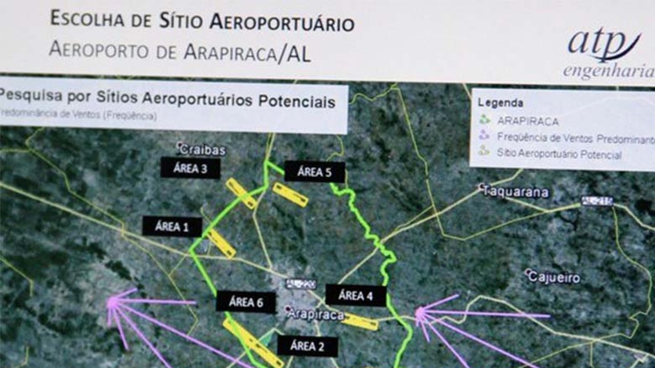Arapiraca: Finalizado estudo para o sítio aeroportuário