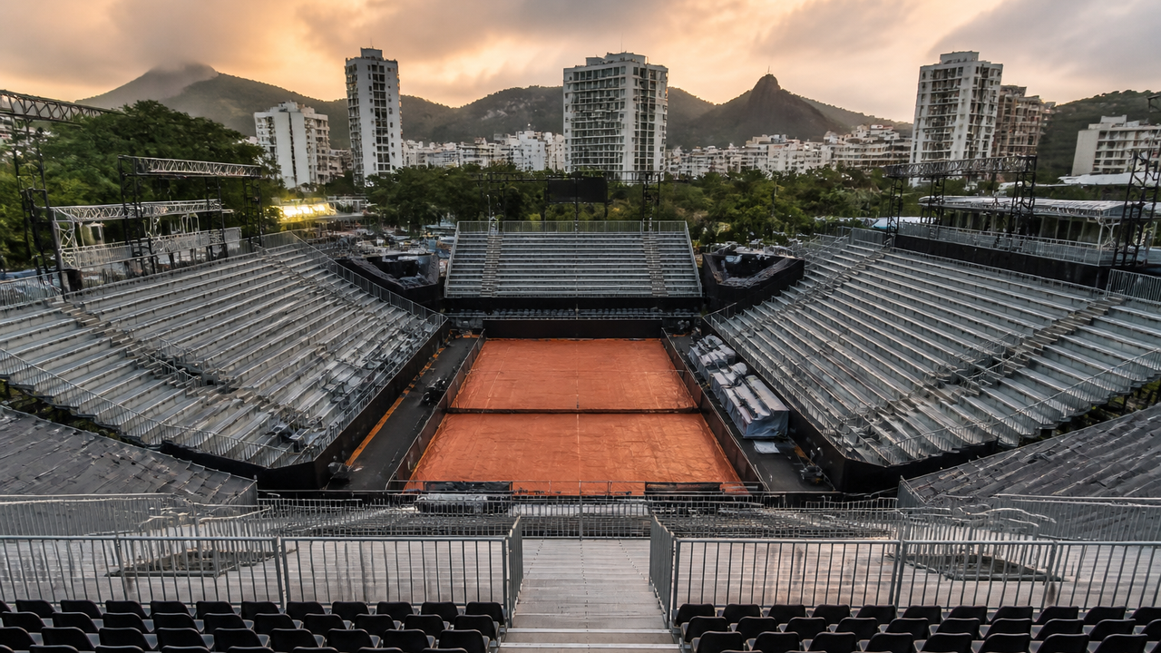 Rio Open expande estrutura e aumenta capacidade da quadra central para 9.500 pessoas; veja novidades
