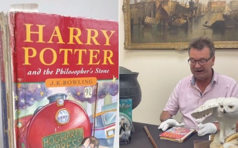 Edição rara de Harry Potter pode ser leiloada por mais de R$ 30 mil no Reino Unido