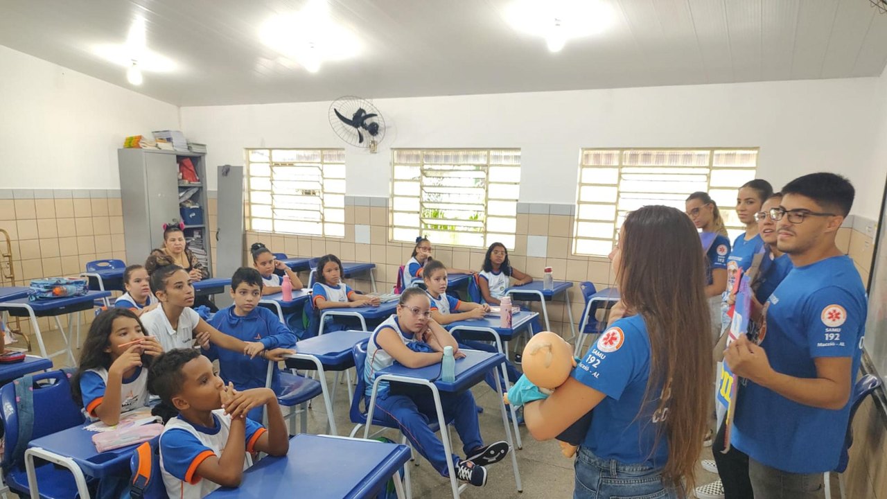 Projeto Samu nas Escolas abre inscrições e reforça conscientização cidadã
