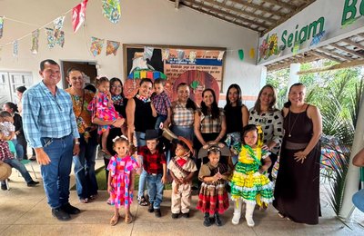 Lagoa da Canoa celebra tradição e cultura com festividades juninas nas escolas da rede municipal