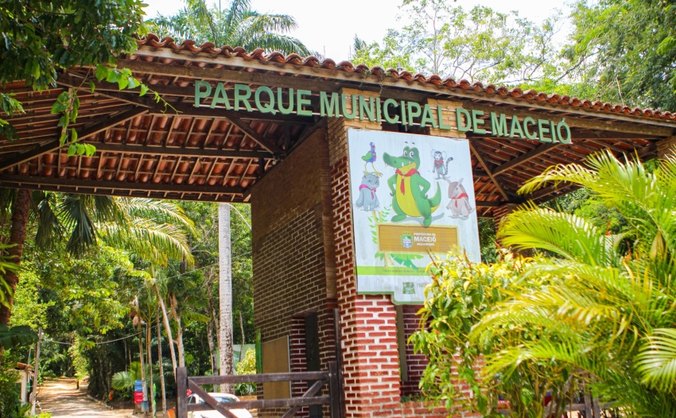 Parque Municipal é opção de lazer para o fim de semana em Maceió