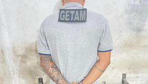 homem preso / Foto: Reprodução: Foto/ Redes Sociais