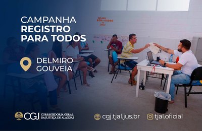 Ação da CGJAL levará serviços de cidadania à população do Sertão