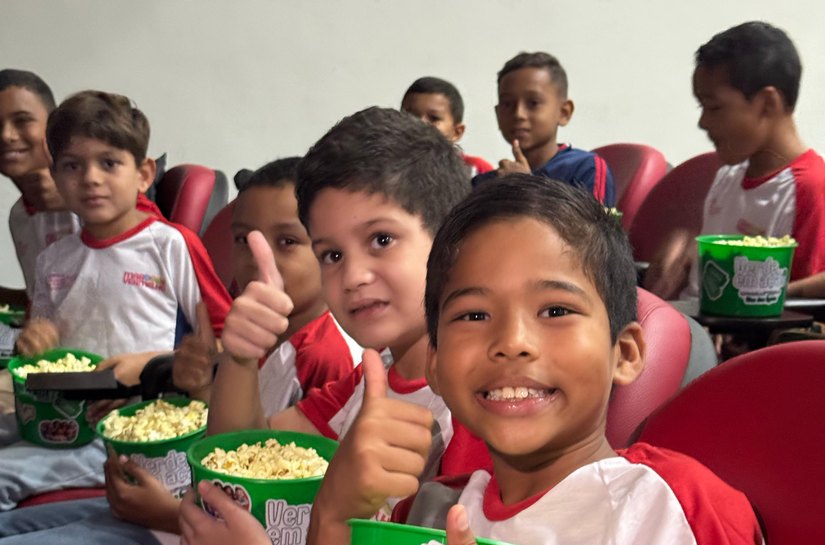 Cinema, limpeza de praia e palestras: Verde Alagoas promove ações socioeducativas durante o mês da água