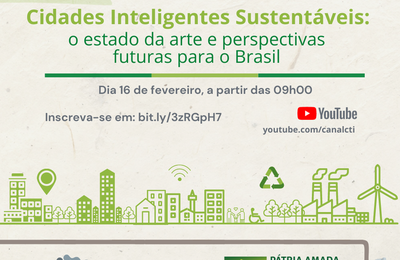 Abertas as inscrições para o Seminário Cidades Inteligentes Sustentáveis