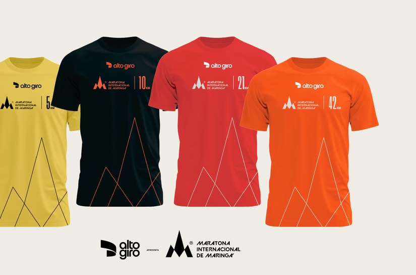 Maratona Internacional de Maringá apresenta camisetas oficiais com tecnologia voltada para conforto e performance