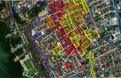 Veja mapa atualizado do Pinheiro com identificação de ruas  