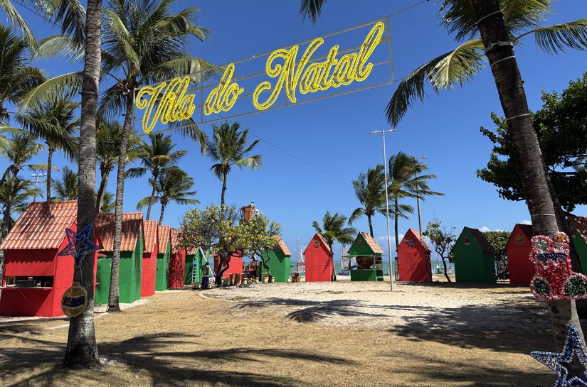 Vila de Natal reúne arte, cultura e gastronomia à beira-mar de Maceió