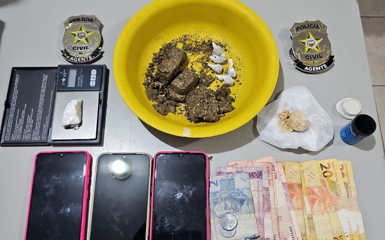 Polícia Civil prende mulher acusada de comandar tráfico de drogas em Campo Alegre