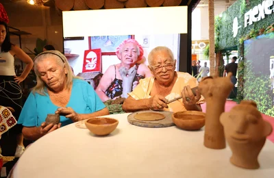 Mestra Irineia e a arte quilombola encantam a 13ª Feira dos Municípios Alagoanos