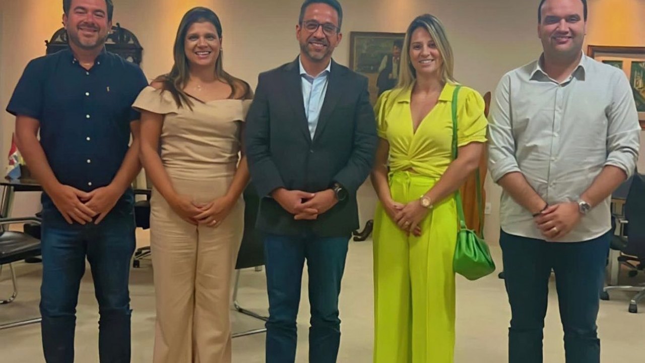 Prefeita Marcela Gomes se reúne com governador Paulo Dantas e trata de novos projetos para Novo Lino