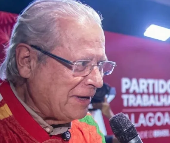 José Dirceu visita Maceió, palestra para militância do PT e aposta em Renan Filho como governador em 2027