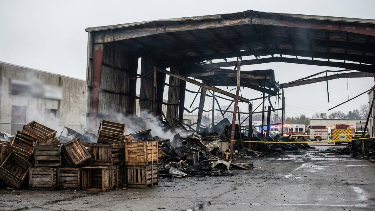 Galpão da Ceagesp é atingido por incêndio e interditado por risco de desabamento