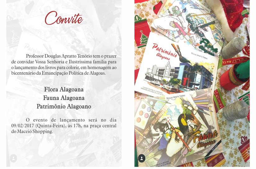 Lançamento de livros do Prof. Douglas Apratto, vice-reitor do Cesmac