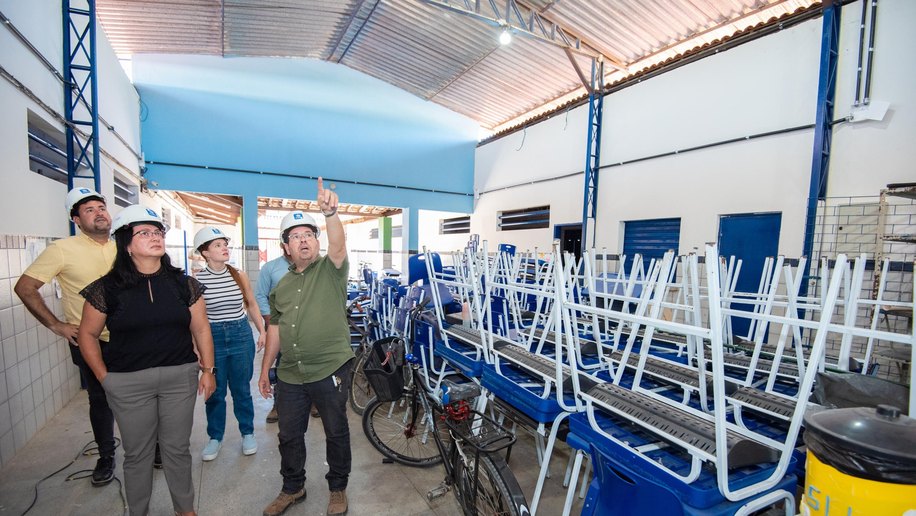 Educação avança com obras de reforma de escola estadual na Santa Lúcia