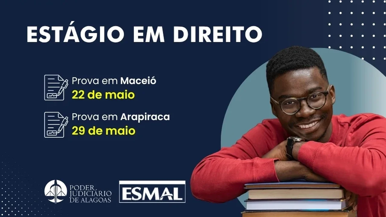 Recorde de inscritos: Mais de 800 estudantes de Direito disputam vagas de estágio no TJAL