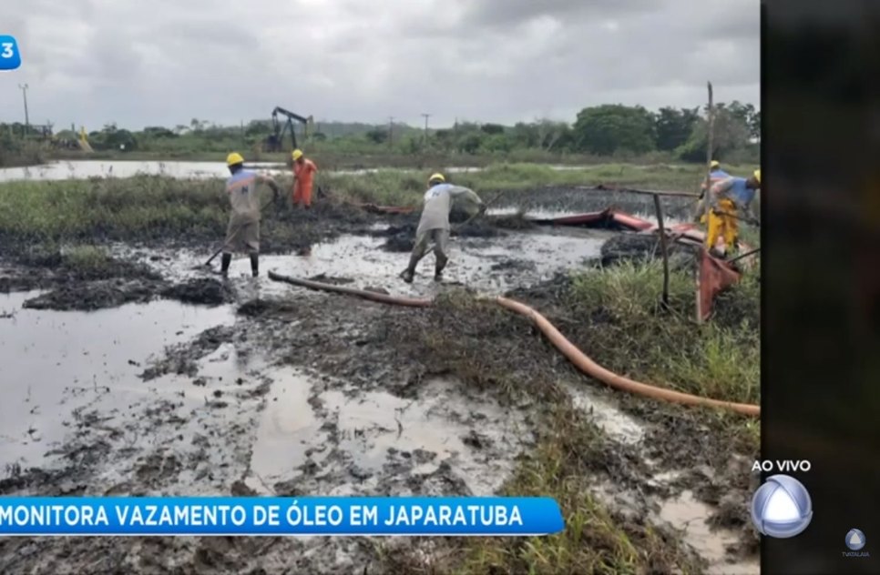 VAZAMENTO DE ÓLEO JAPARATUBA