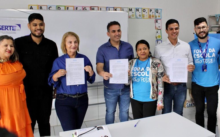 Pilar renova compromisso com o Unicef para Busca Ativa Escolar