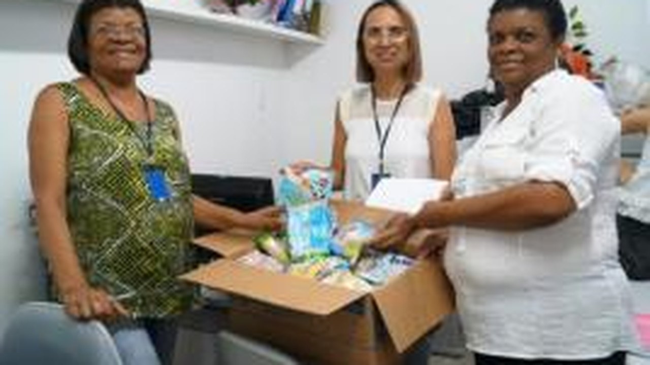 HGE realiza doação de leites para instituições filantrópicas