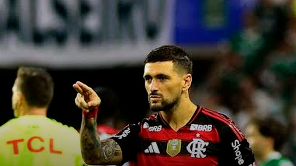 Flamengo vence o palmeiras no allianz e mantém tabu de quase 7 anos no brasileirão