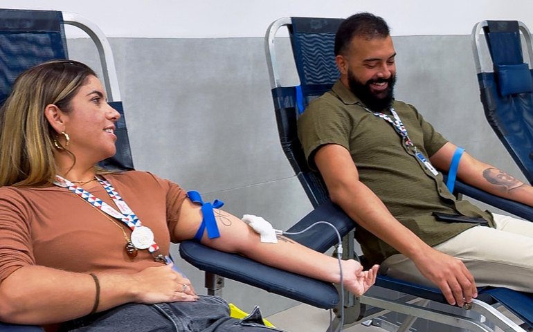 Amgesp promove ação solidária de doação de sangue em parceria com o Hemoal