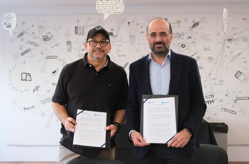Em visita ao centro português de robótica, Vertex e INESC TEC firmam parceria para ampliar ponte tecnológica entre Brasil e Europa