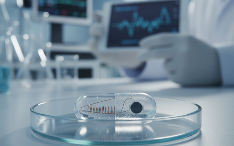 'Pílula inteligente' confirma quando o medicamento é ingerido