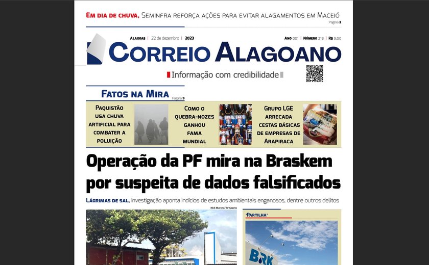 Operação da PF mira na Braskem por suspeita de dados falsificados